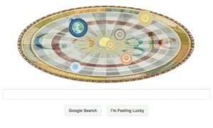 Copernicus Google Doodlee doodle