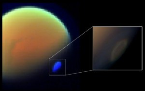 Waterstofcyanide in de atmosfeer van Titan