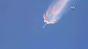 De Falcon-raket ontplofte kort na de lancering