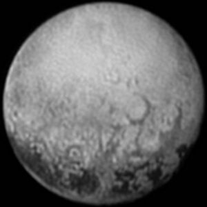 Pluto op 11 juli 2015