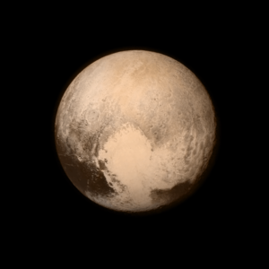 Pluto op 13 juli 2015