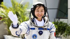 De Chinese astronaute Liu Yang