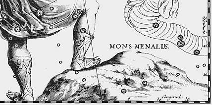Mons Maenalus - Hevelius