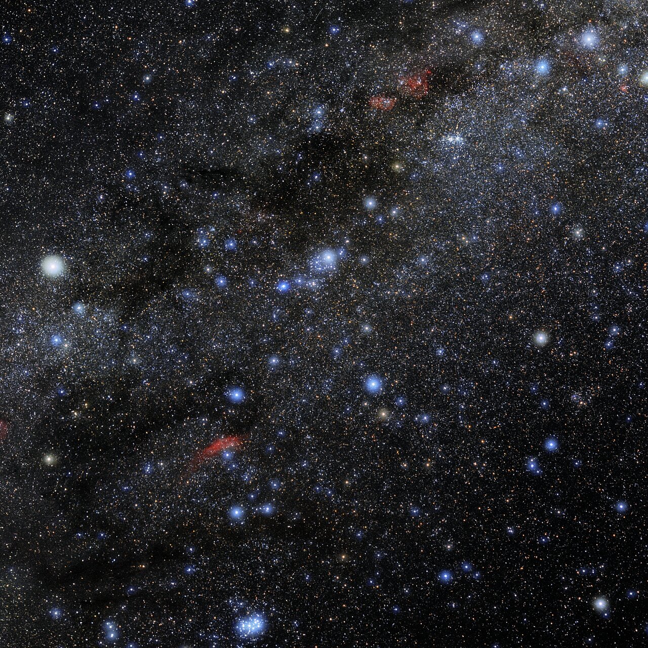 Foto van het sterrenbeeld Perseus.