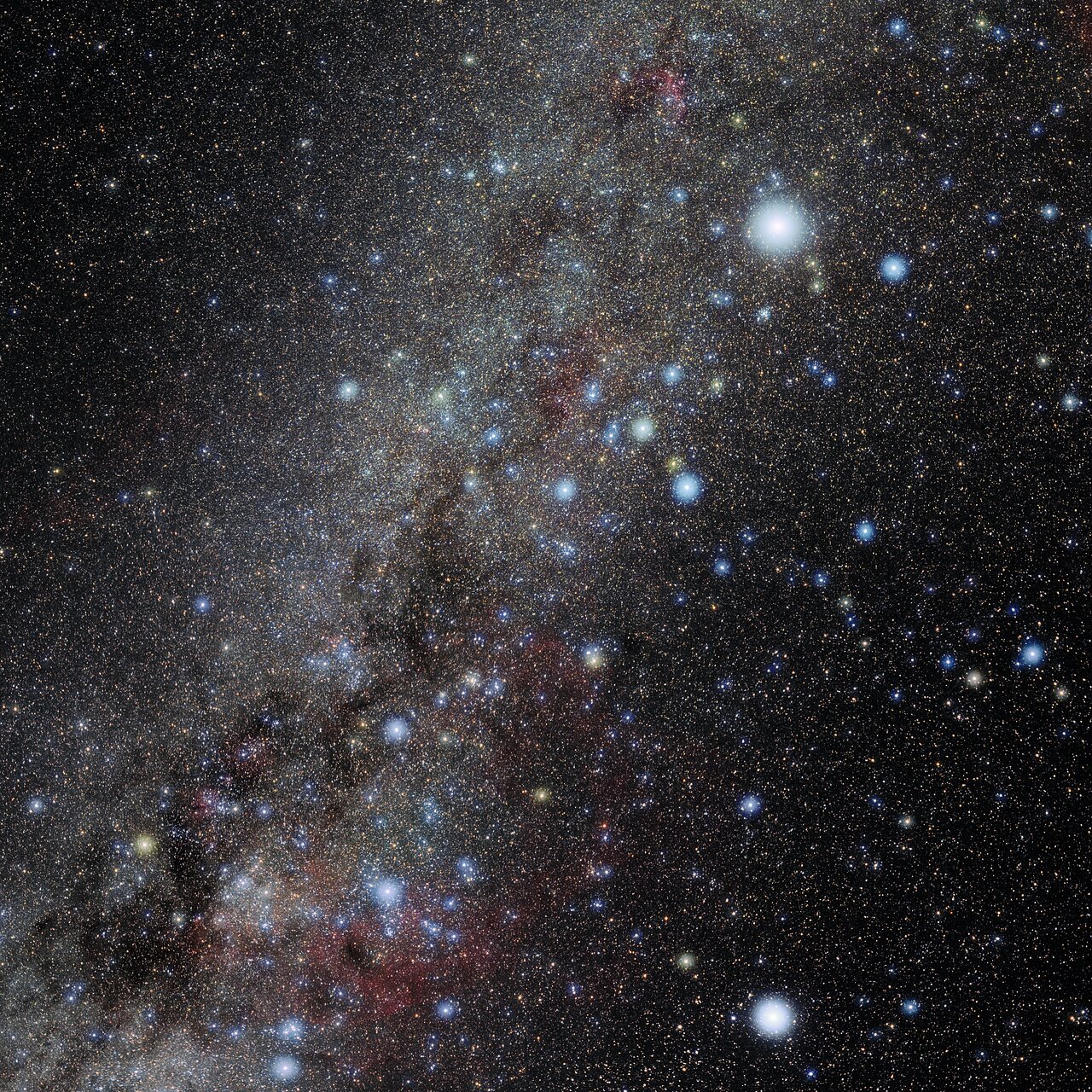 Foto van het sterrenbeeld Puppis - Achtersteven.