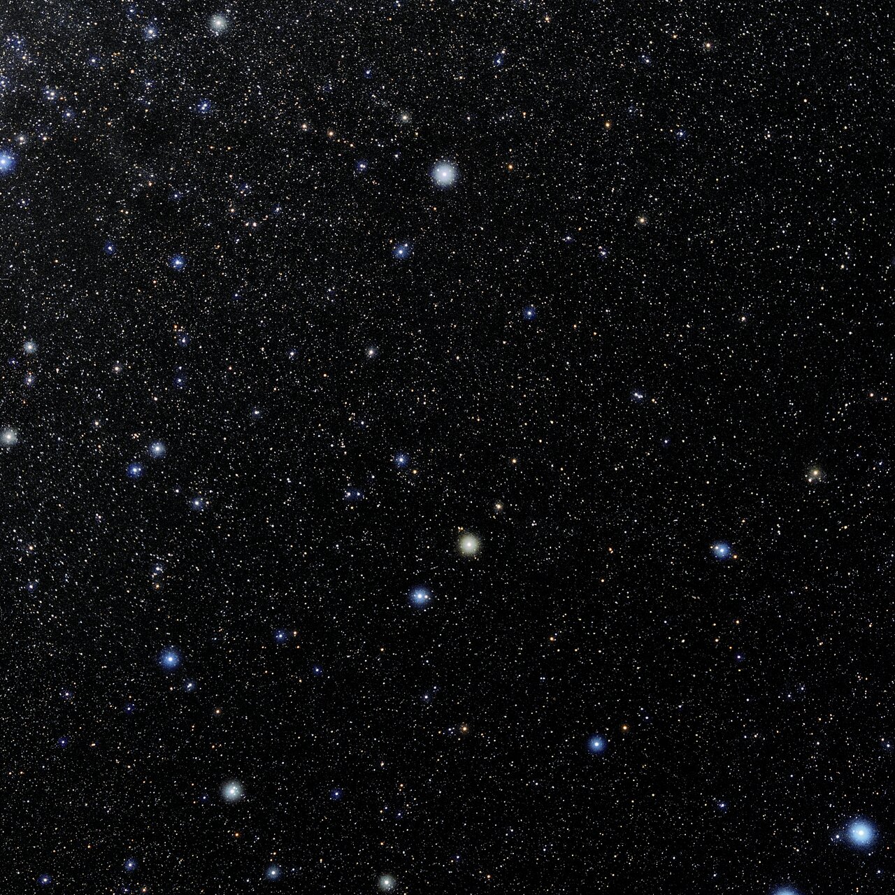 Foto van het sterrenbeeld Kleine Beer - Ursa Minor.