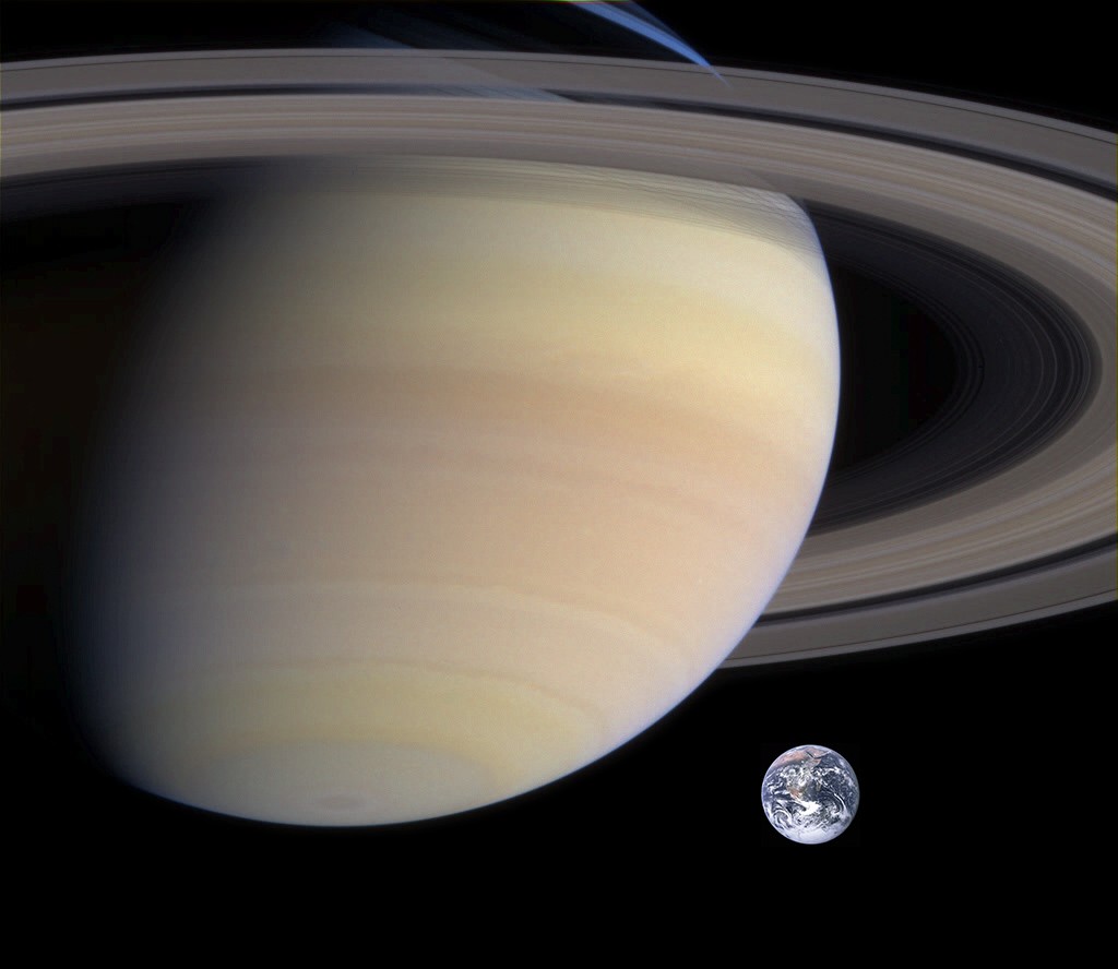 Saturnus - Aarde