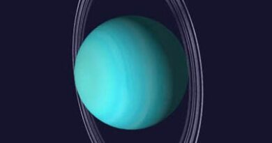 De ashelling van Uranus