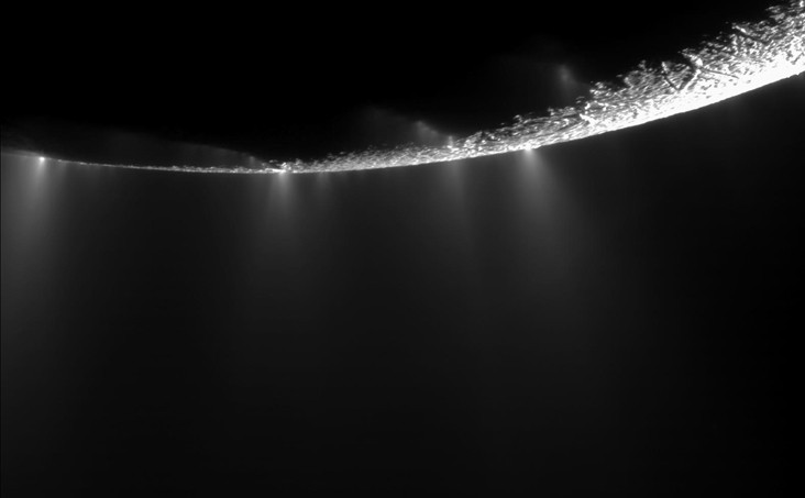 Enceladus - geisers