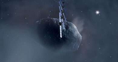 Churyumov-Gerasimenko krijgt bezoek van de Rosetta