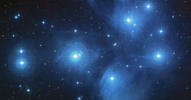 De Pleaiden - Messier 45 in Taurus