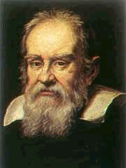 De Italiaanse astronoom Galileo Galilei