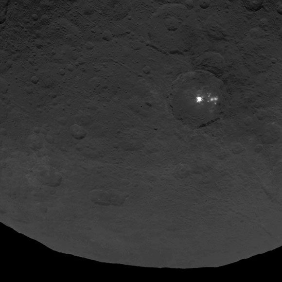 DAWN-opname van de dwergplaneet Ceres