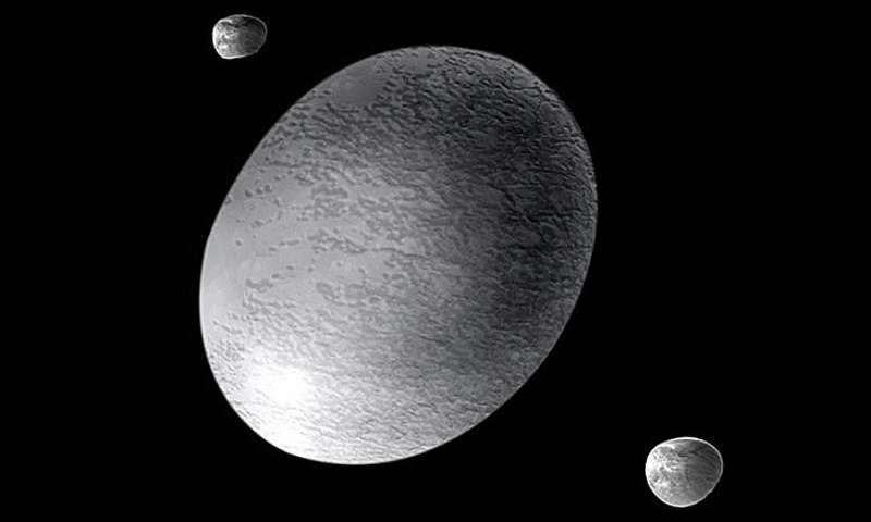 Haumea en zijn manen