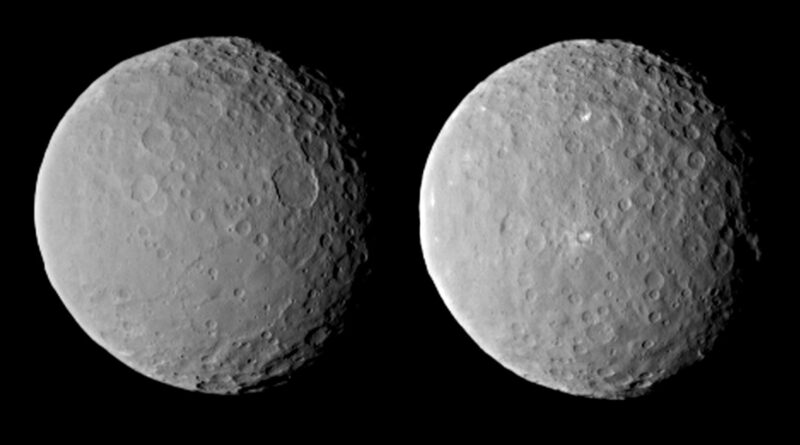 De dwergplaneet Ceres