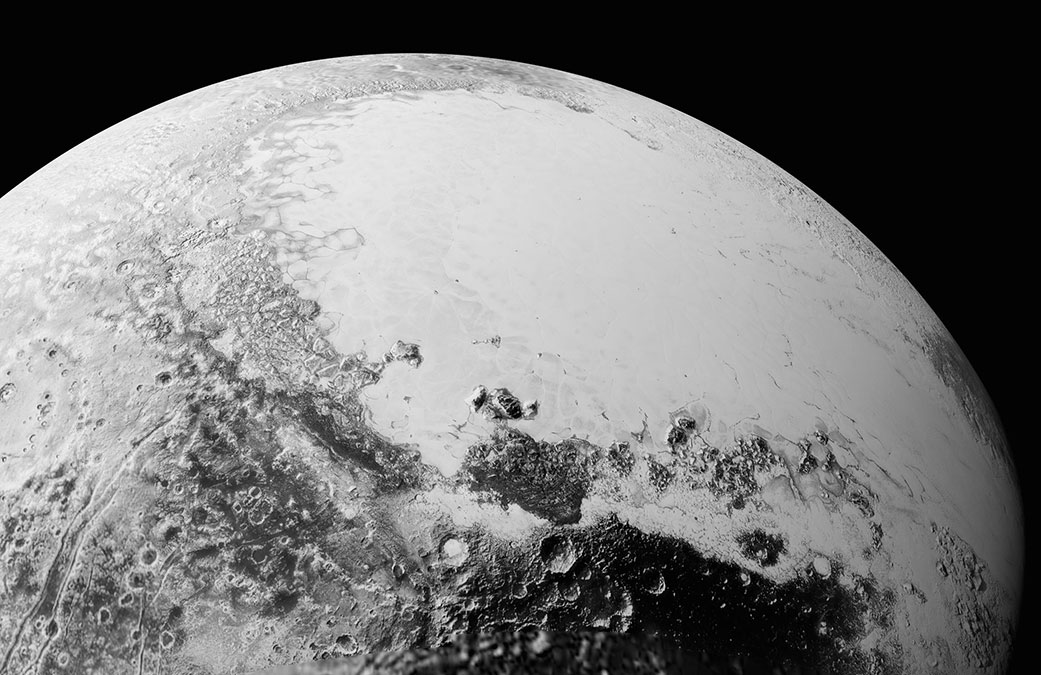 Nieuwe close-up van Pluto