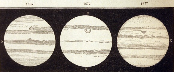 Cassini tekent de Rode Vlek