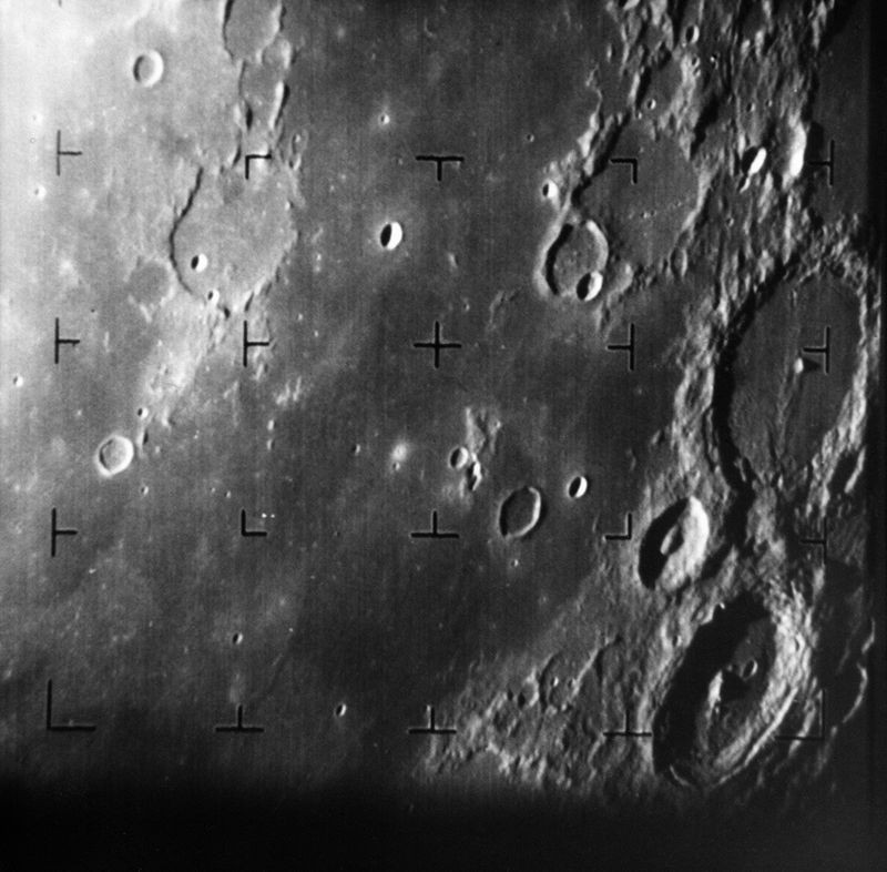 Ranger 7 foto van de Maan