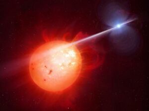 De witte dwerg pular AR Scorpii
