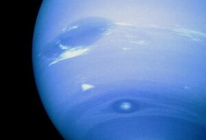 Neptunus en zijn wolkenbanden