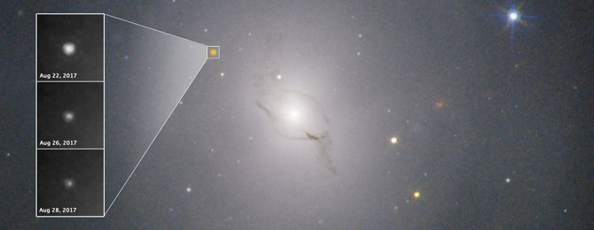 Hubble neemt de kilonova waar
