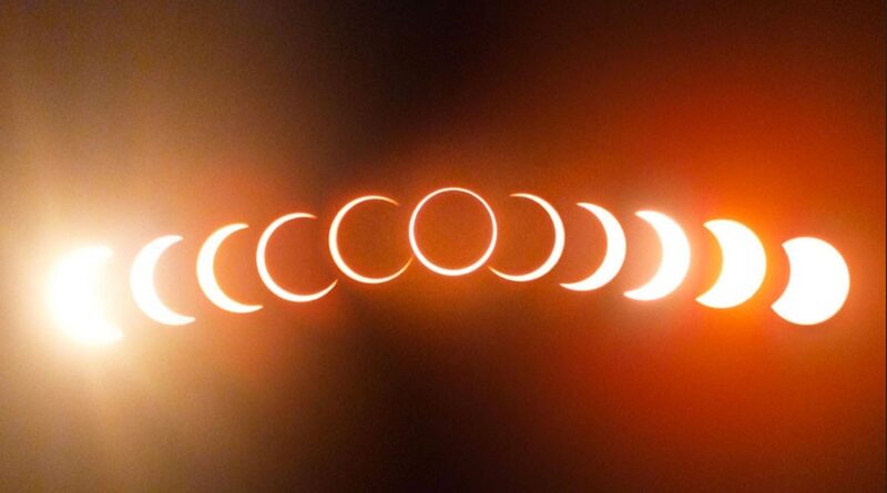 ringvormige zonsverduistering