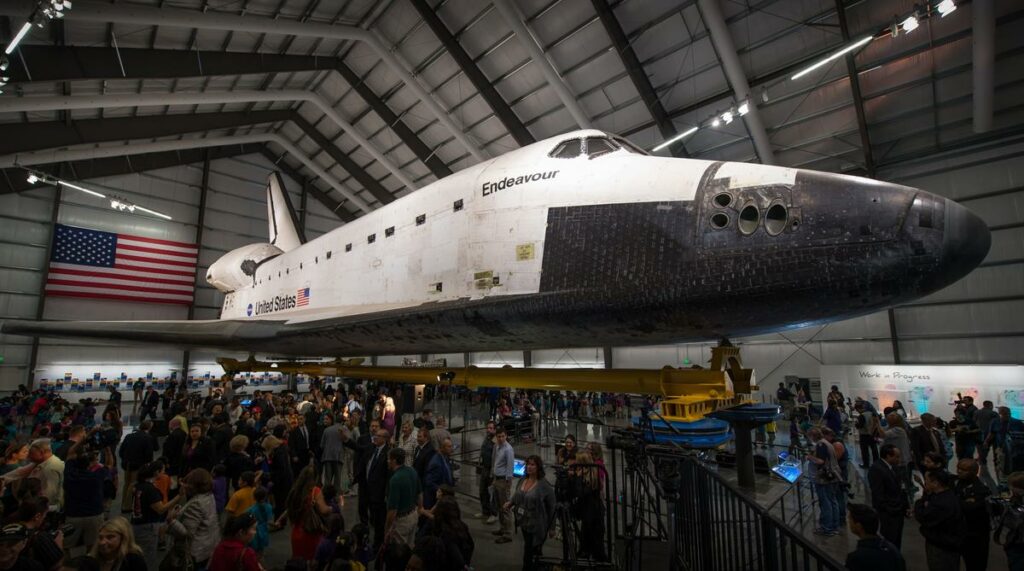 De space shuttle Endeavour
