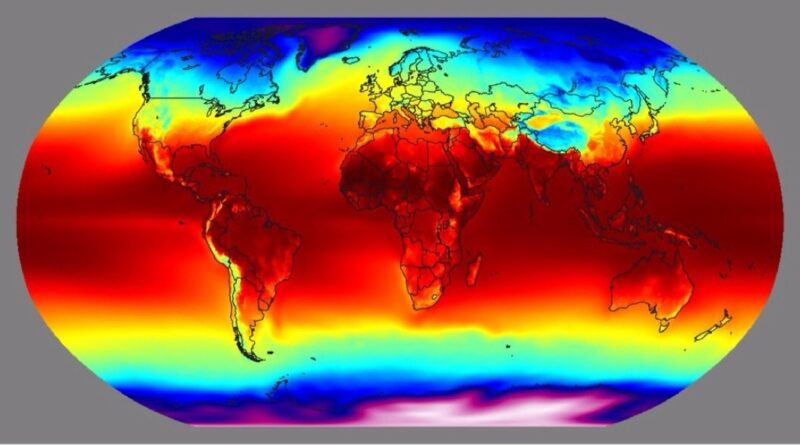 wat is de gemiddelde temperatuur op Aarde?