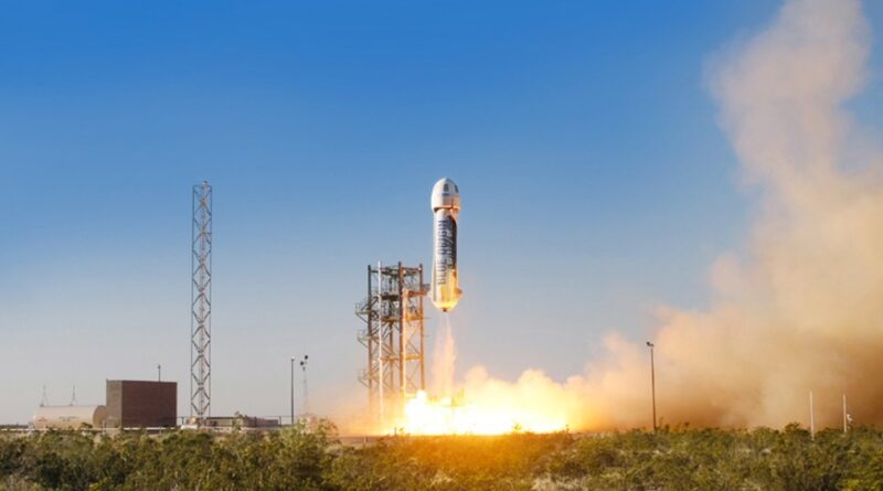 Lancering van de New Shepard