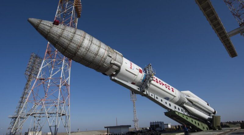 ExoMars 2016 gelanceerd door een Russische Proton-M