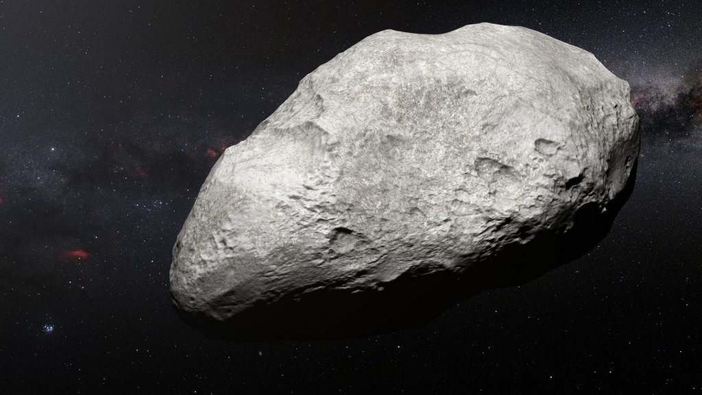 De verbannen asteroïde 2004 EW95