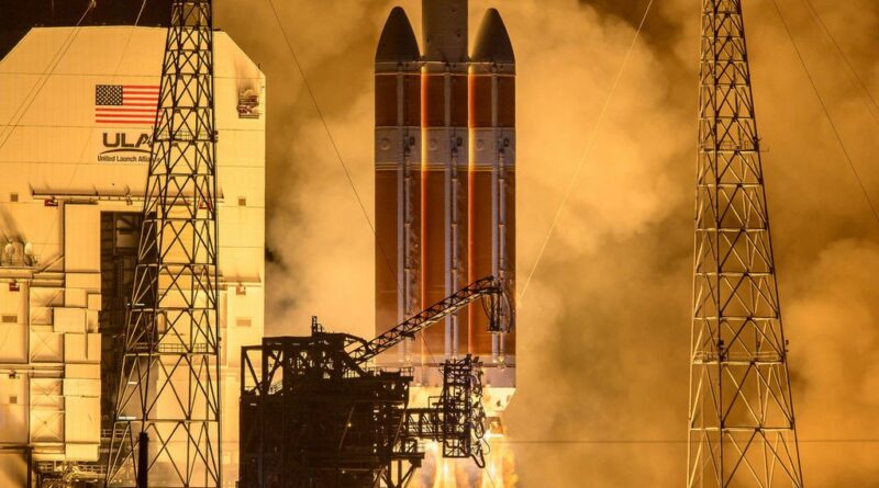 Lancering van de Parker Solar Probe