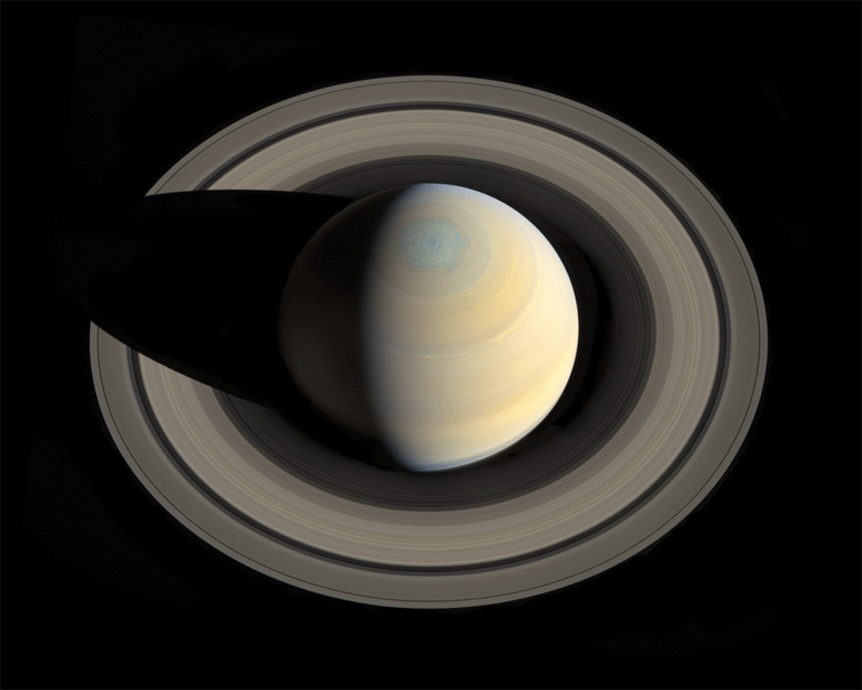 Saturnus verliest in rap tempo zijn ringen