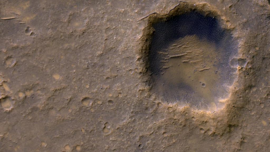 Bonville krater op Mars