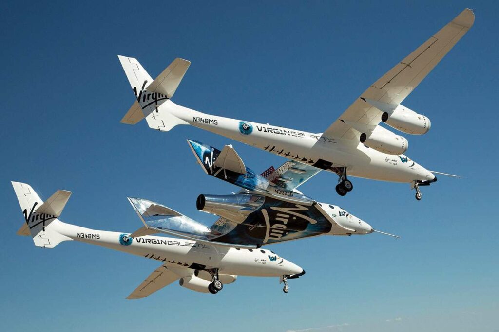 spaceshiptwo en whiteknighttwo