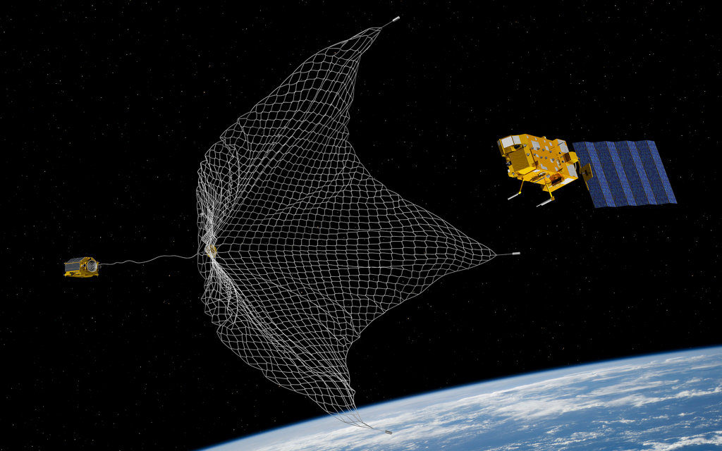 ESA-missie om ruimtepuin te verwijderen