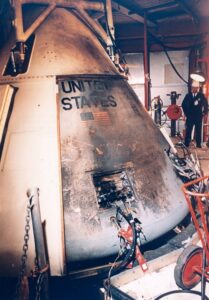 Apollo 1 na de brand