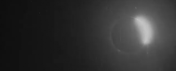 Afbeelding van de gedeeltelijke zonsverduistering van 1900