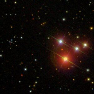 Messier 73 in Aquarius