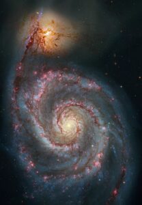 Messier 51 in Canes Venatici