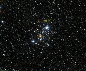 Messier 103 in Cassiopeia