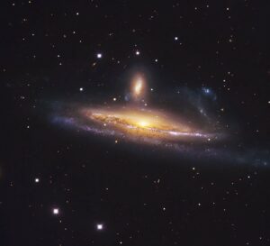 NGC 1531 en NGC 1532 in Eridanus