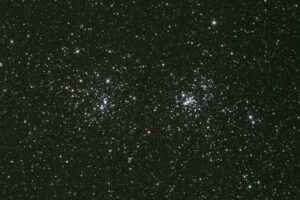 NGC 869 en NGC 884 in Perseus