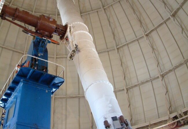 De 40 inch refractor van de Yerkes sterrenwacht