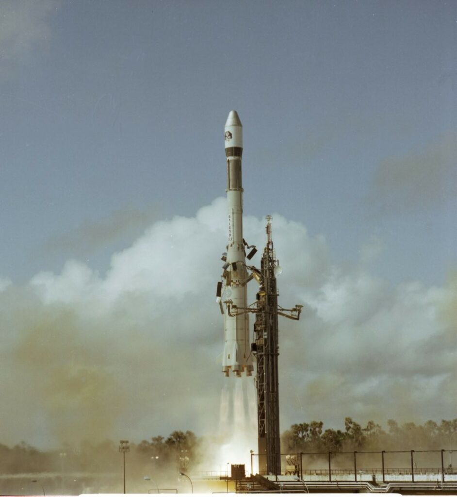 Lancering Ariane-1 raket