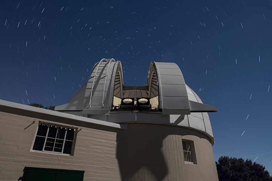 PANOSETI-telescopen in de Lick sterrenwacht