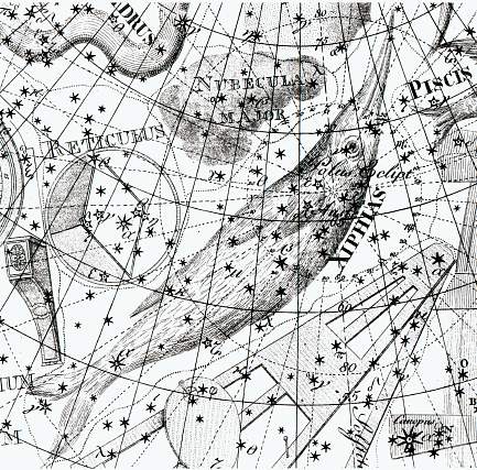 Dorado - Goudvis uit de Uranographia van Johann Bode