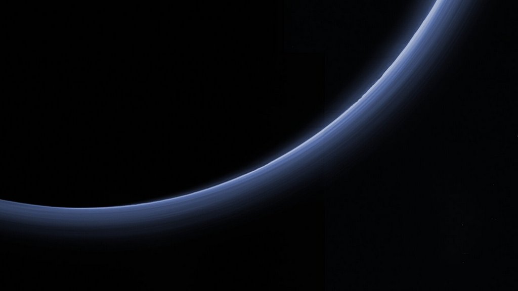 De mistlagen in de atmosfeer van Pluto