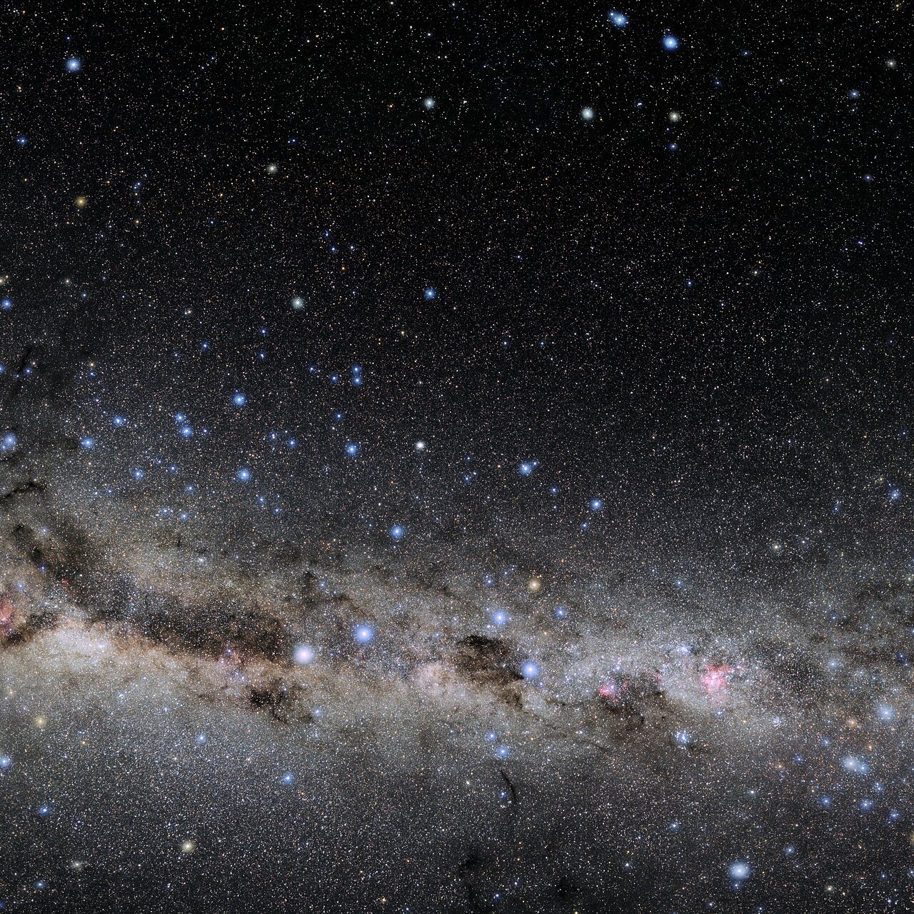 Foto van het sterrenbeeld Centaurus.