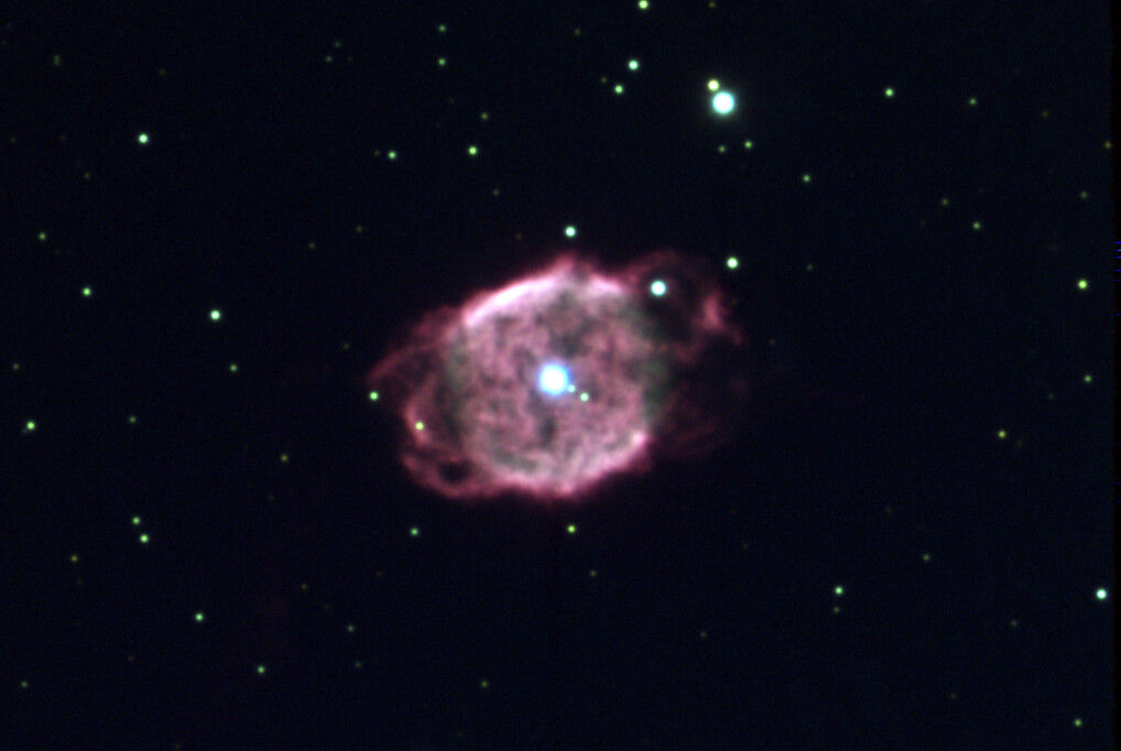 NGC 40 in het sterrenbeeld Cepheus.